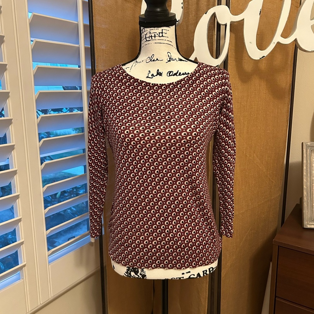 LOFT long sleeve blouse